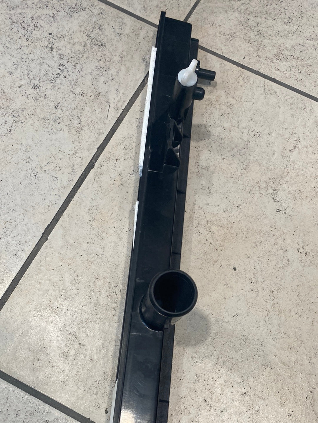 Radiator plastic tank