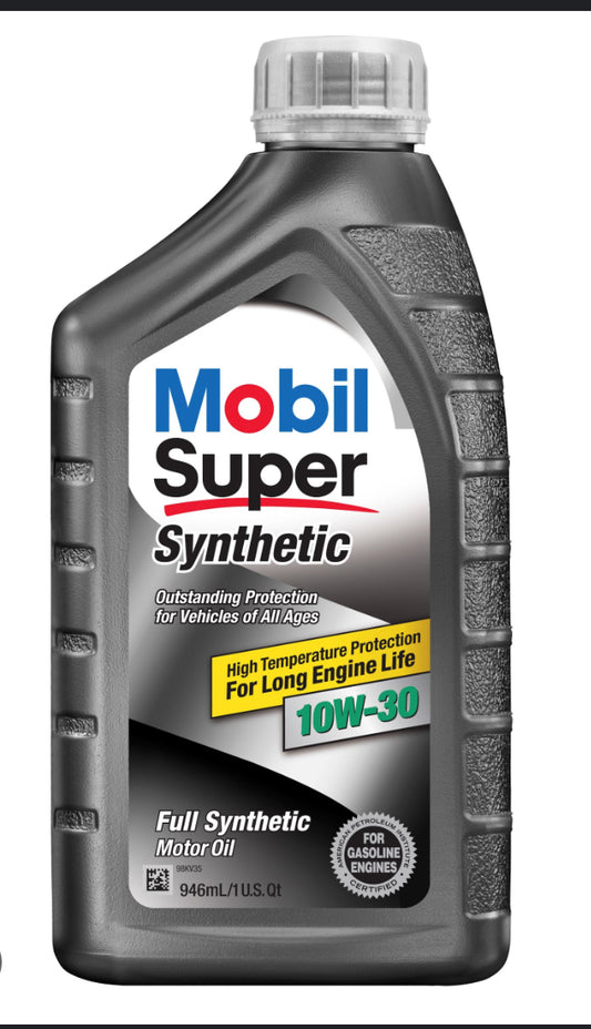 Mobil Super Full Synthetic Blend 10w-30