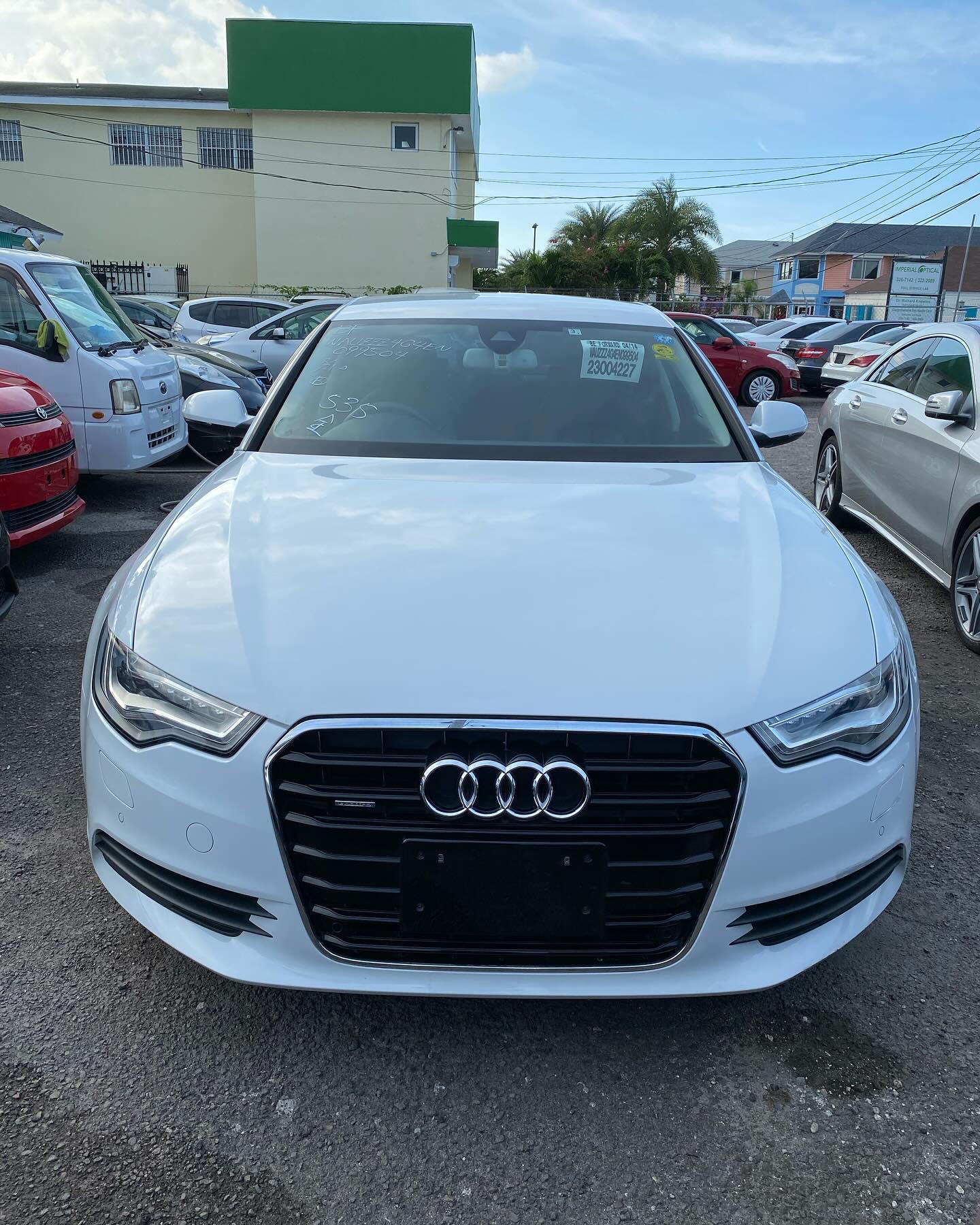 2013 Audi A6(B) White