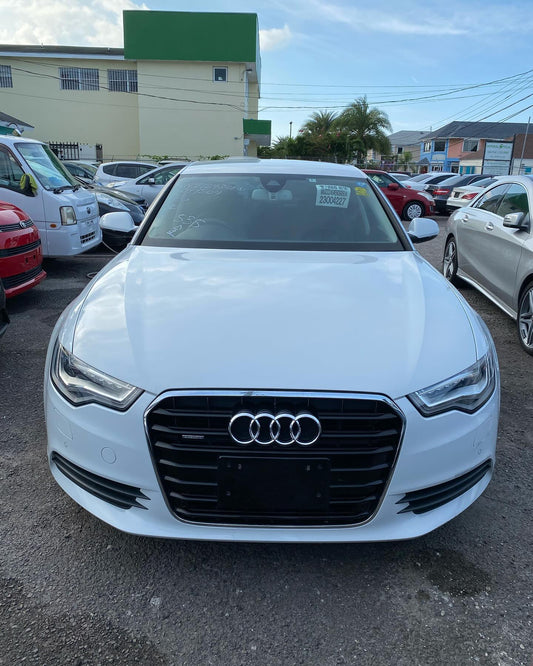 2014 Audi A6 white