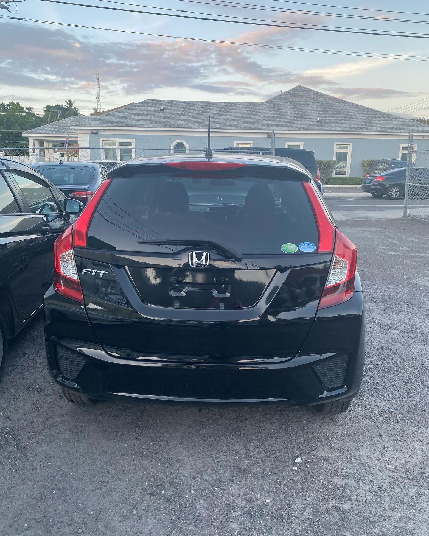 2014 Honda fit black