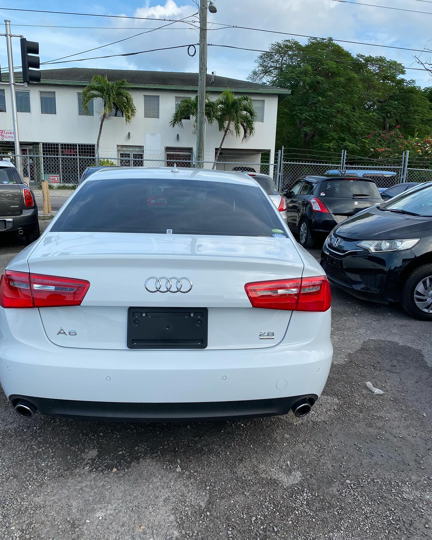 2013 Audi A6(B) White