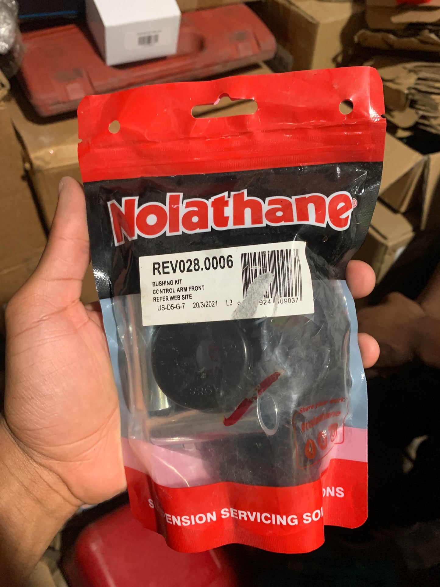 Control Arm Front Bushing Kit
