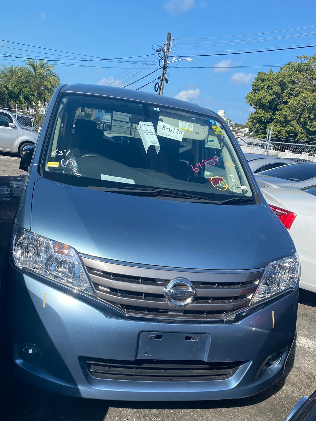 2013 Nissan Serena blue