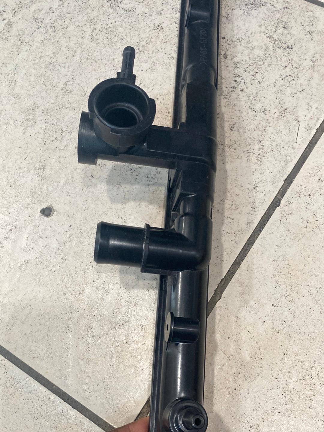 Radiator plastic tank