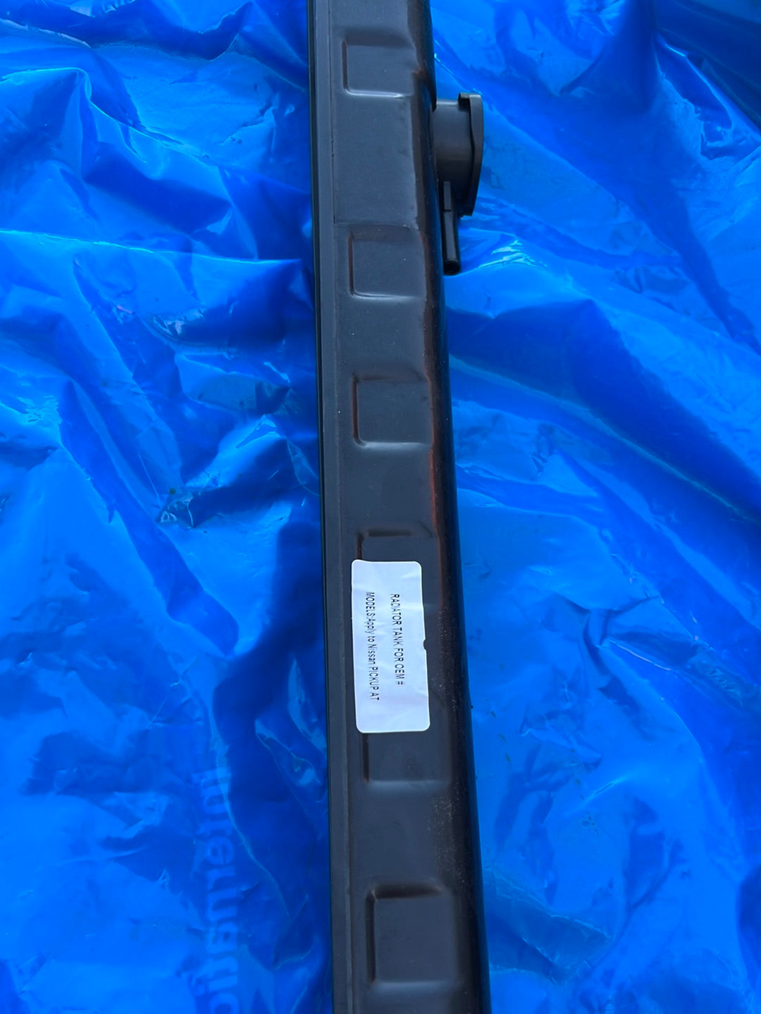 Radiator plastic tank ??
