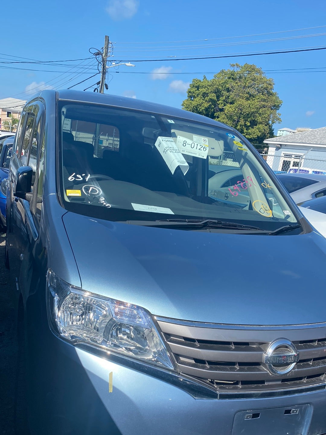 2013 Nissan Serena blue