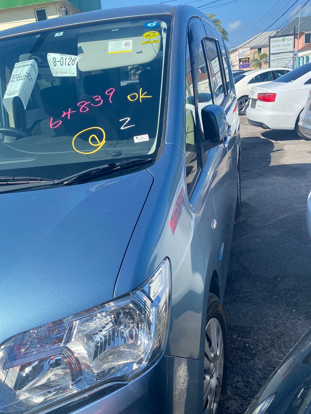 2013 Nissan Serena blue