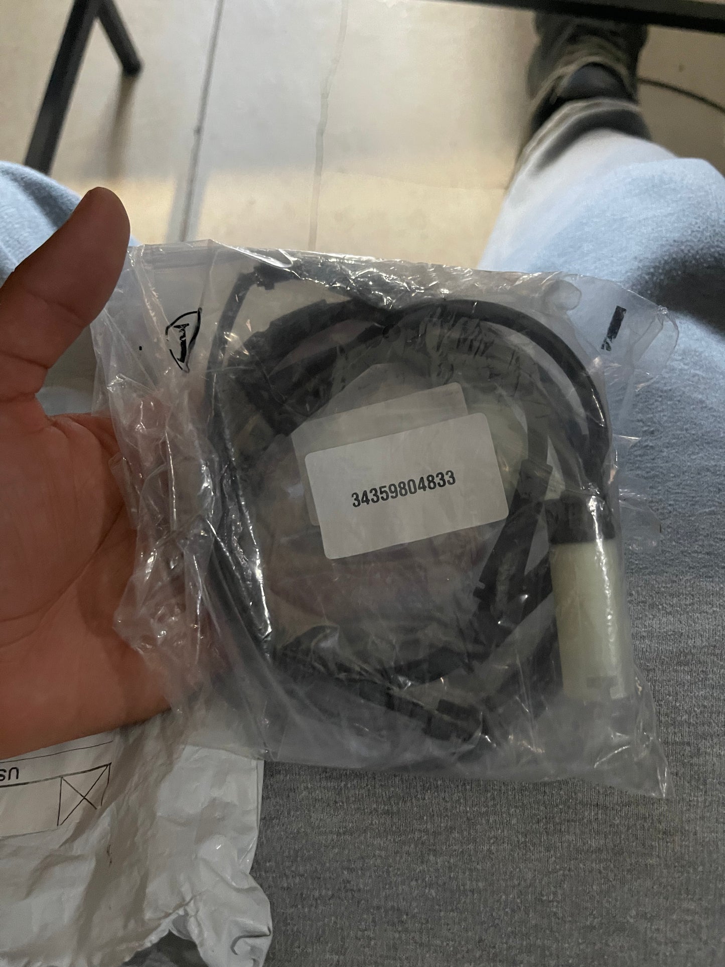 Front Brake Pad Wear Sensor