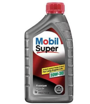 Motor Oil 124403 10w-30 Synthetic Blend