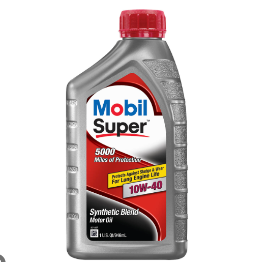 Mobil Super Motor Oil 10-40  124402